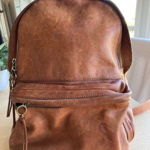Madewell's The Lorimer Backpack (Leather)